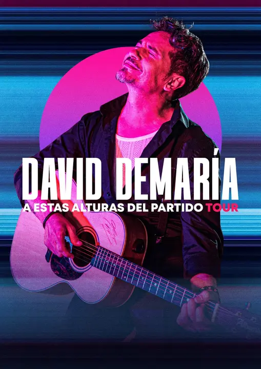 Cartel concierto David DeMaría