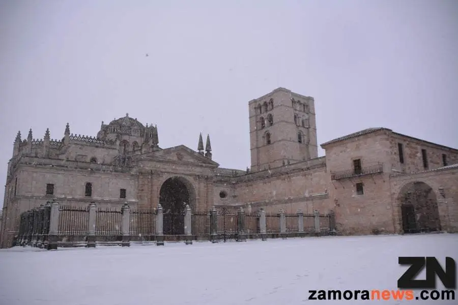 Nieve en Zamora con Filomena