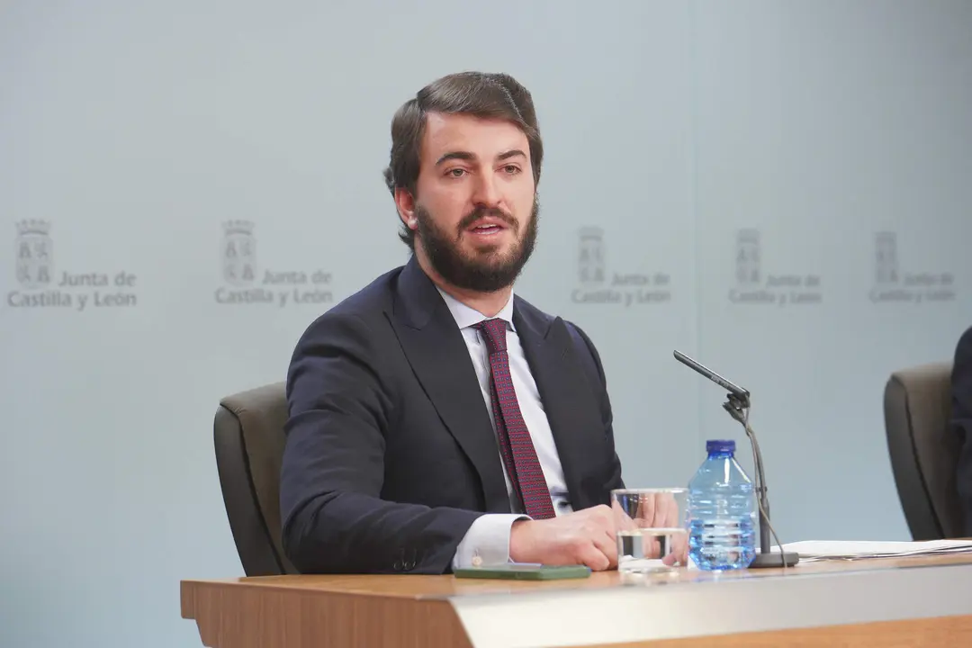 Juan García Gallardo durante una rueda de prensa. imagen de archivo