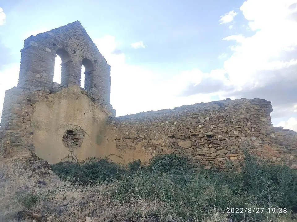 Estado que presenta la ermita de San Lorenzo de Tábara, en la lista roja de Patrimonio