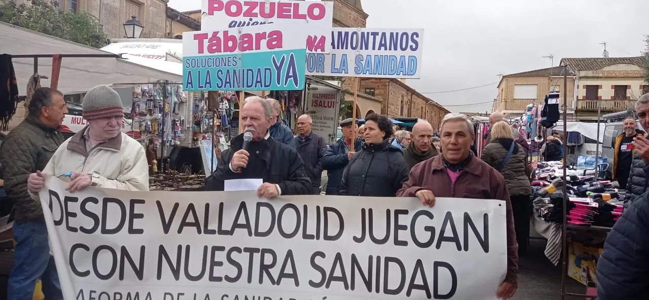 Nueva manifestación de la Plataforma por una Sanidad Pública Digna de la Zona Básica de Salud de Tábara