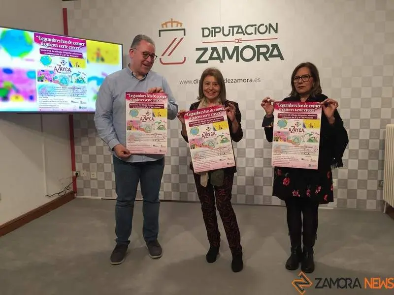Presentación del concurso de dibujo de AZAYCA