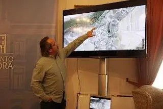Situación de la depuradora en el barrio de Carrascal. Fotografía: Blog IU Zamora