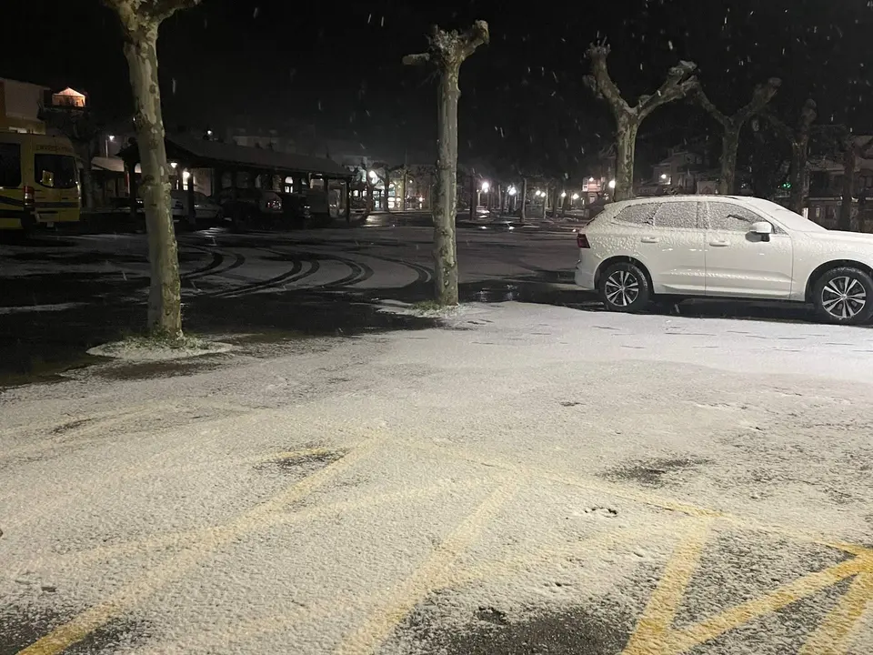 Nevadas en El Puente
