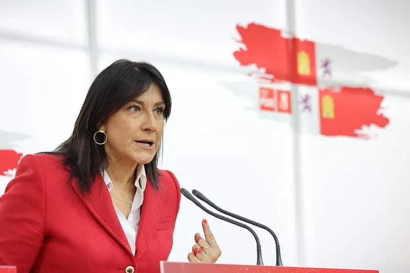 La secretaria de Organización del PSOE en CyL, Ana Sánchez