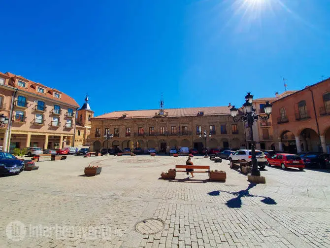 Plaza Mayor de Benavente. Fotografía: Interbenavente.es