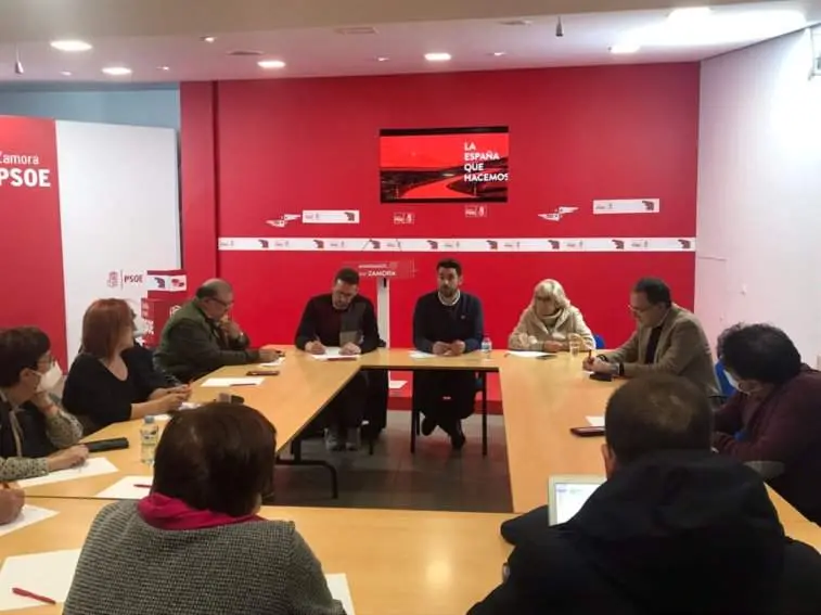 PSOE Zamora. Reunión CEP