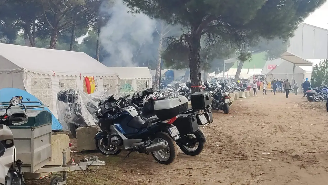 Los moteros se dan cita en Tordesillas