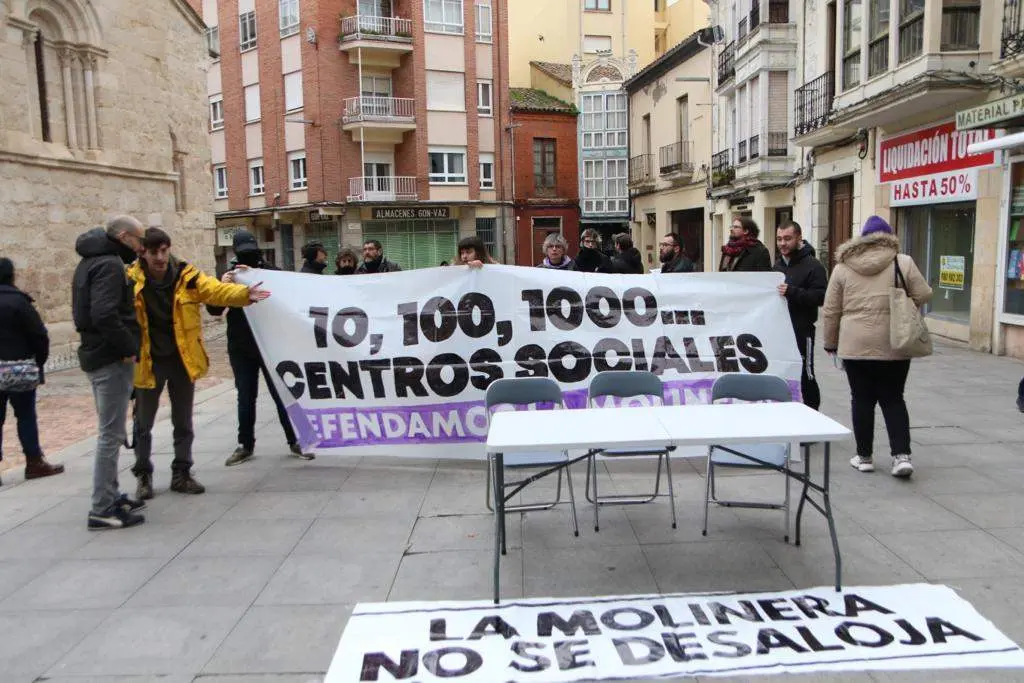 Acto en defensa de La Molinera