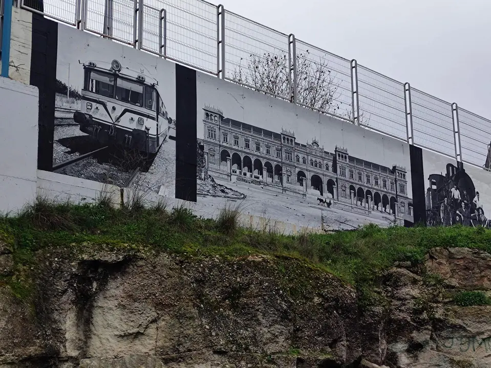 Mural cuesta del Bolón