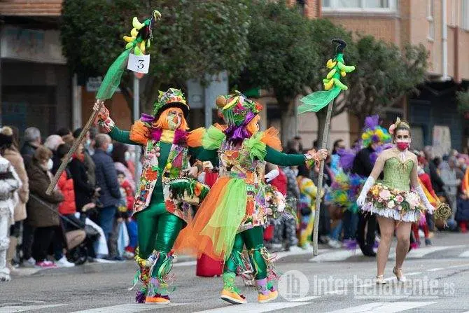 Carnaval de Benavente 2022. Fotografía: Interbenavente