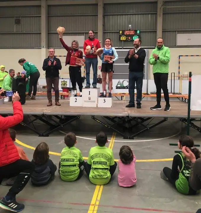 Estefanía Rodríguez, del Benavente Atletismo