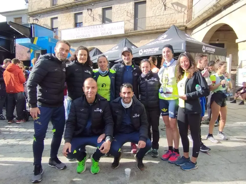 El equipo del CD Corre-Adarsa en la última edición de Arribes Ocultos