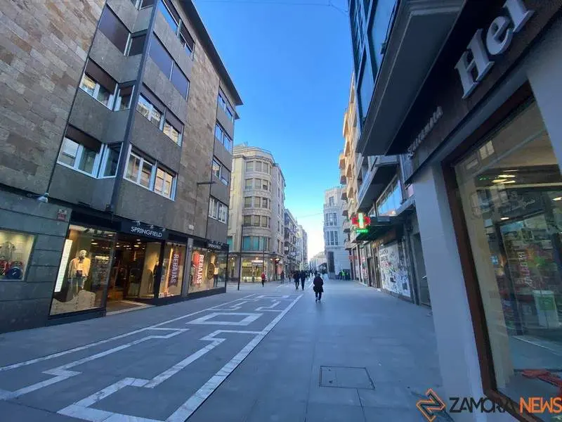 Calle Santa Clara en Zamora