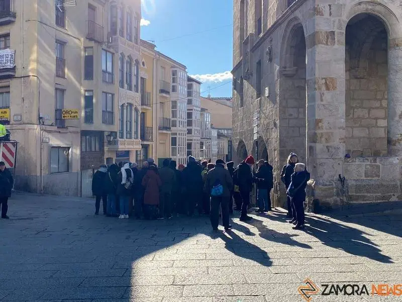 Turistas en Zamora