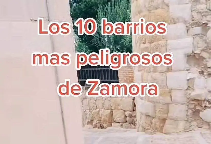 TikTok barrios más peligrosos de Zamora