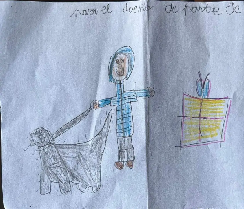 El dibujo especial de esta pequeña zamorana (1)