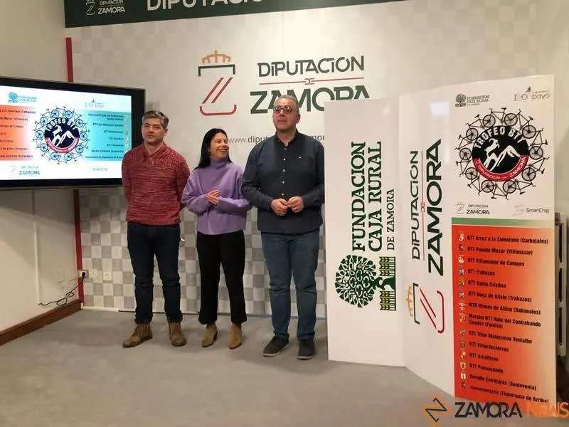 Presentación del Trofeo Provincial de BTT de la Diputación de Zamora