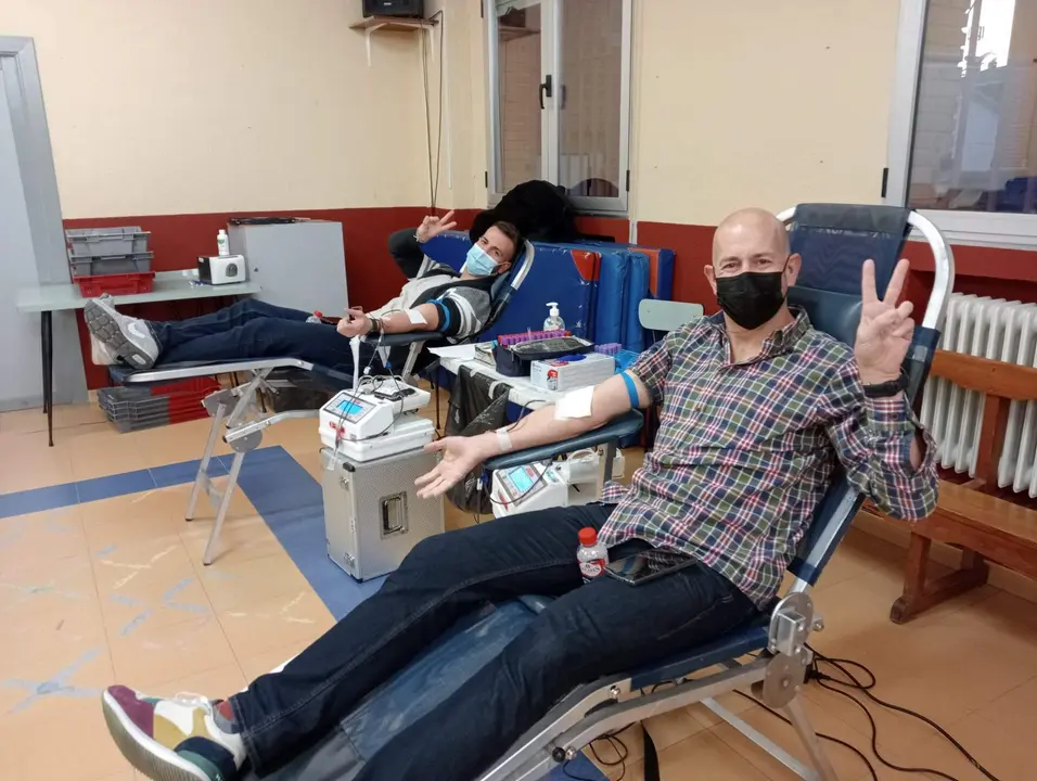 Donación sangre en Pinilla. Imagen de archivo