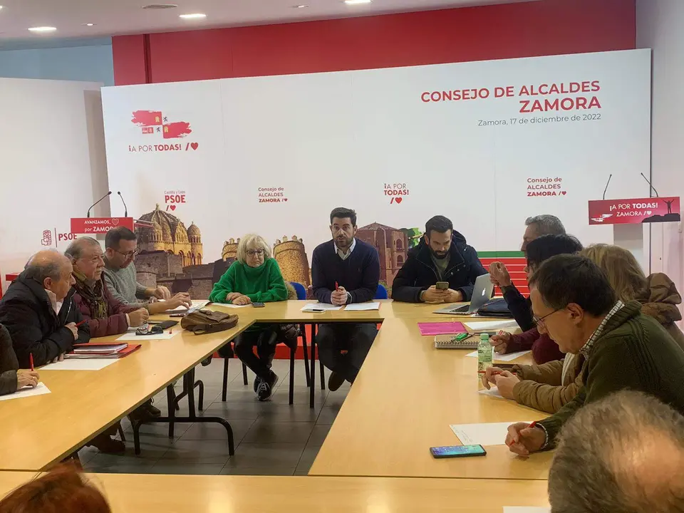 PSOE Zamora. Comisión Ejecutiva Provincial Enero 2023