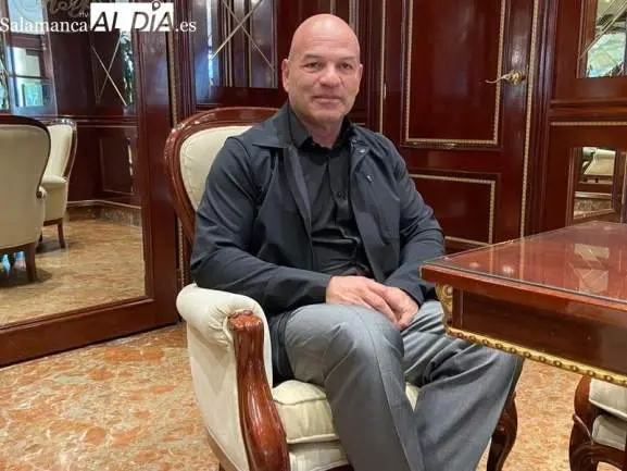 Martin Mobarak, en la entrevista para SALAMANCArtv AL DÍA