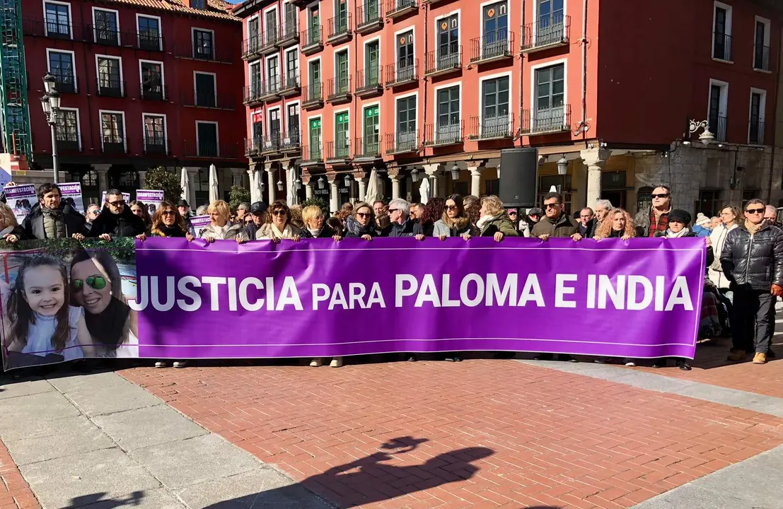 Protesta por el último caso de violencia machista en Valladolid. Fotografía: PP Ayuntamiento de Valladolid