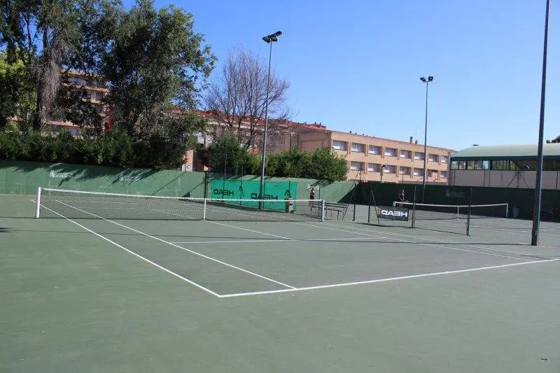 pista de tenis de la Ciudad Deportiva