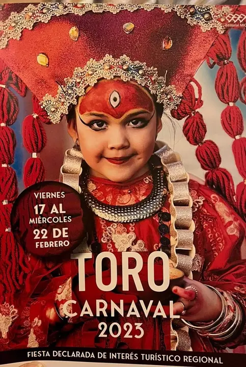 Cartel Toro Carnaval 2023. Autor: Fran dePerfil