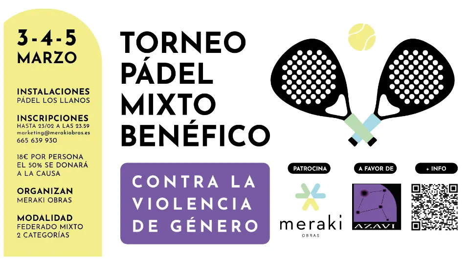 Torneo Pádel Mixto 2023