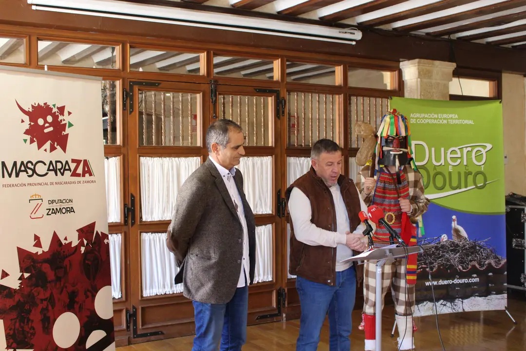 El presidente de la Federación Provincial de Mascaradas de Zamora 'MascaraZa', José Javier Sánchez
