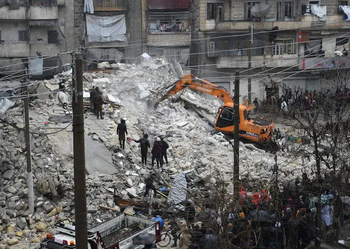 Labores de rescate tras el terremoto en Turquía. Fotografía: UNICEF España
