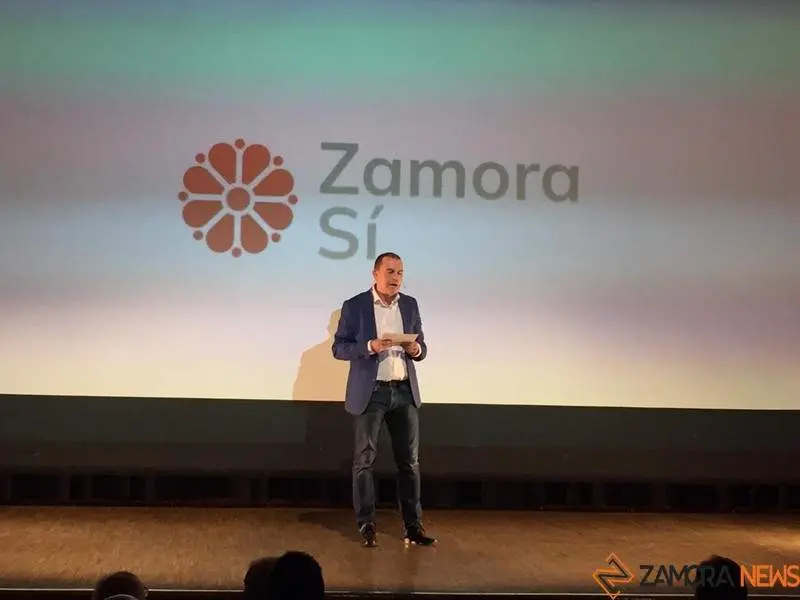 Francisco Requejo en la presentación de 'Zamora Sí'