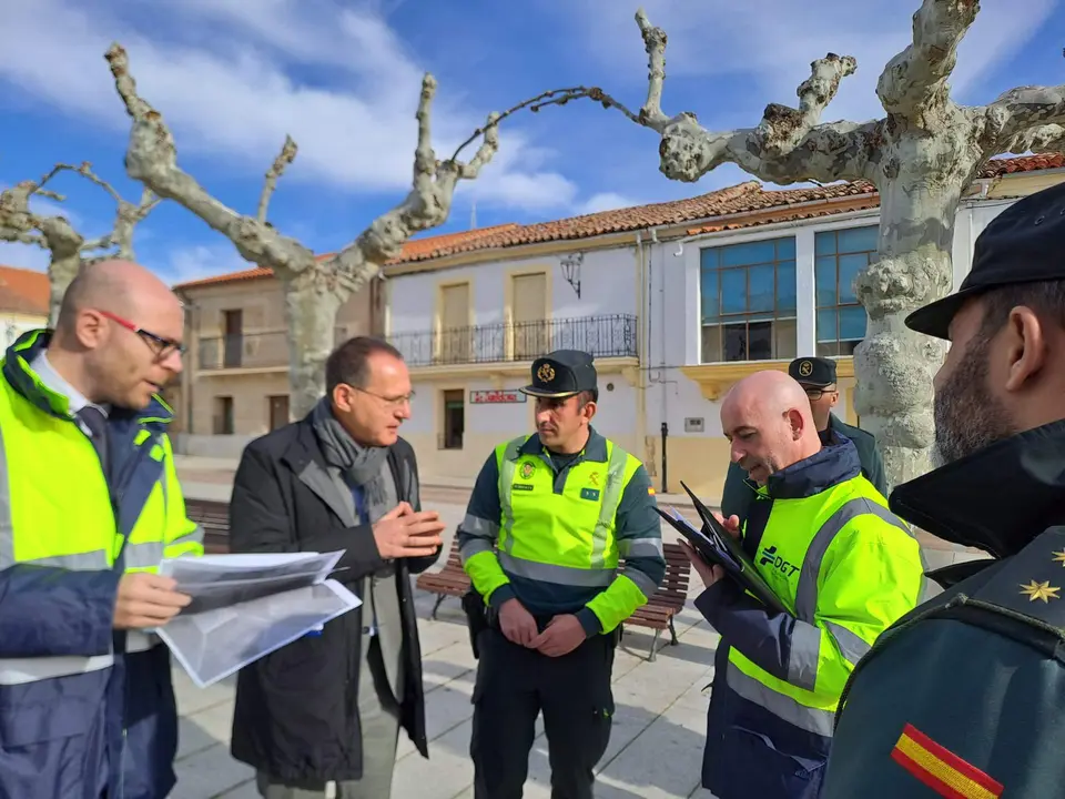 Visita del subdelegado a Fuentesaúco