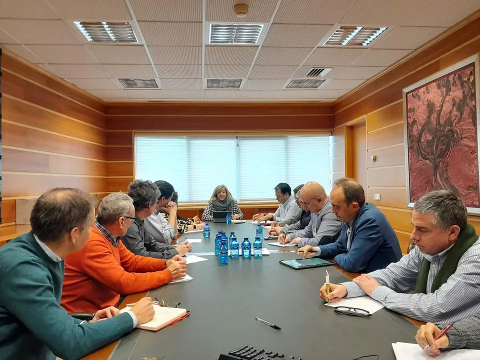 Mesa de trabajo de la Junta y sector porcino