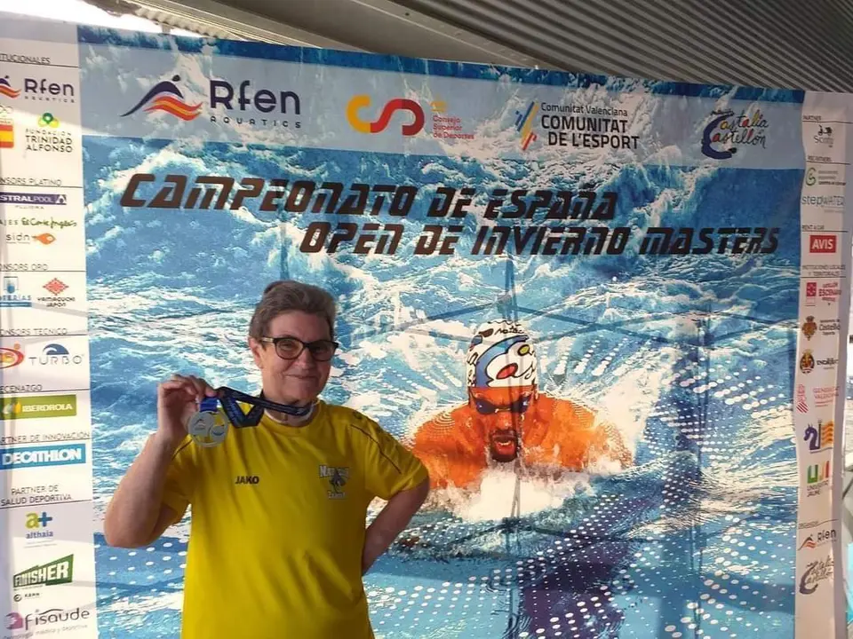 Carmen Elena Díez, del CD Natación Zamora
