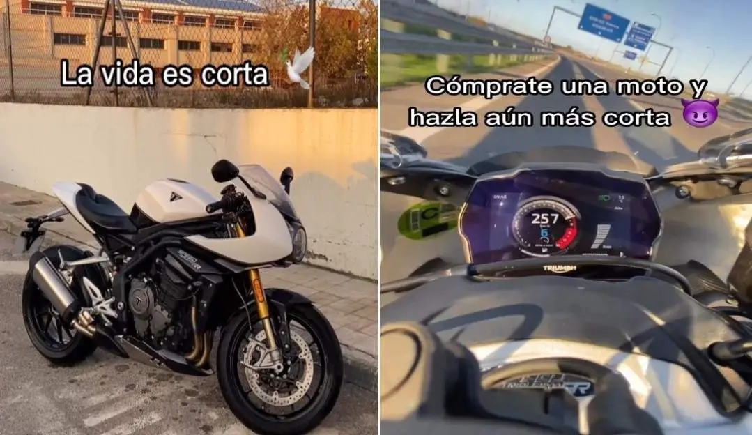 Publicación detectada en uno de lo infractores de tráfico