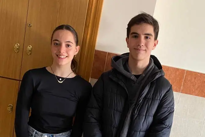 Claudia Vaquero y Rodrigo Vega del San Vicente de Paúl