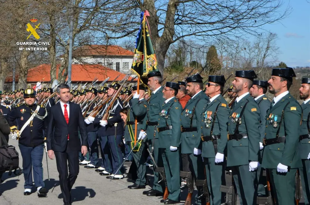La Comandancia de la Guardia Civil de Zamora en la ceremonia de