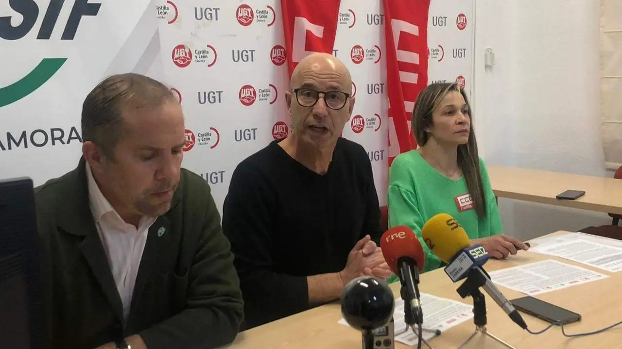 UGT, CCOO Y CSIF