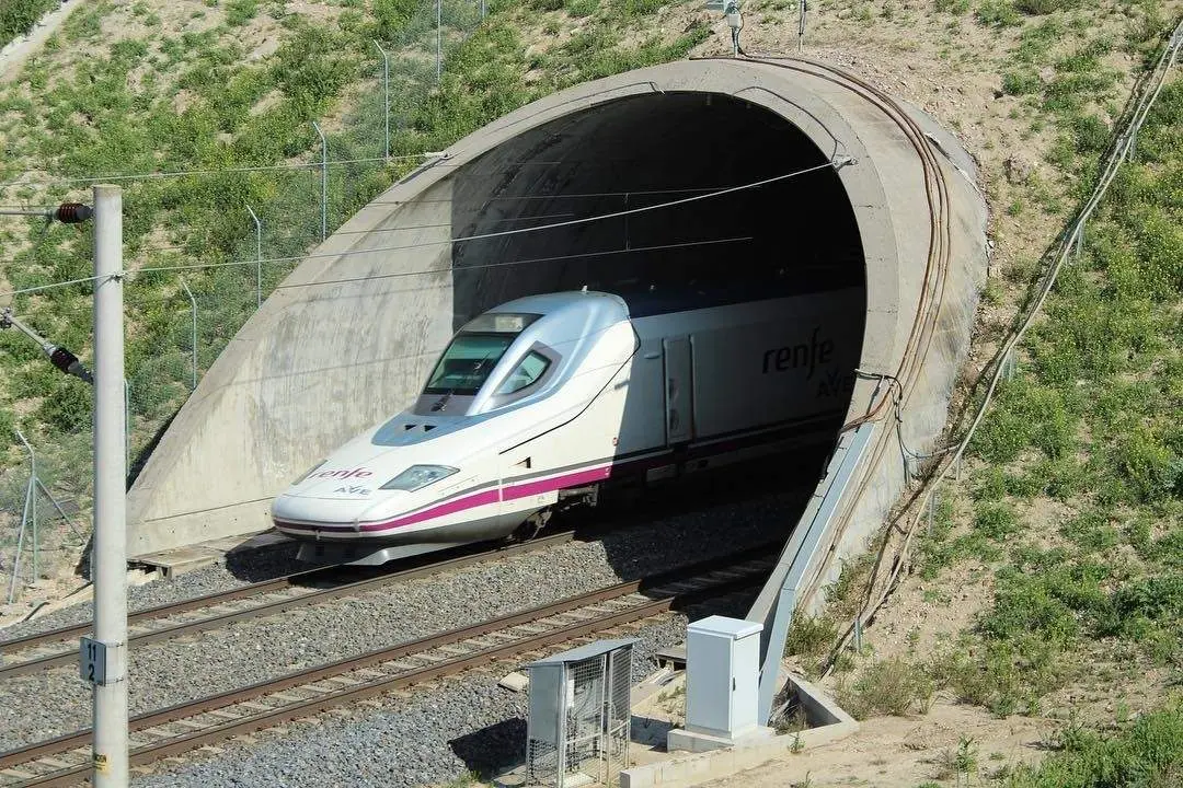 Tren Renfe fotografía de archivo