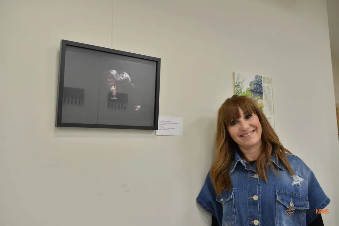 Patricia Alonso durante la inauguración de la exposición “La radicalidad de un cuerpo”_2