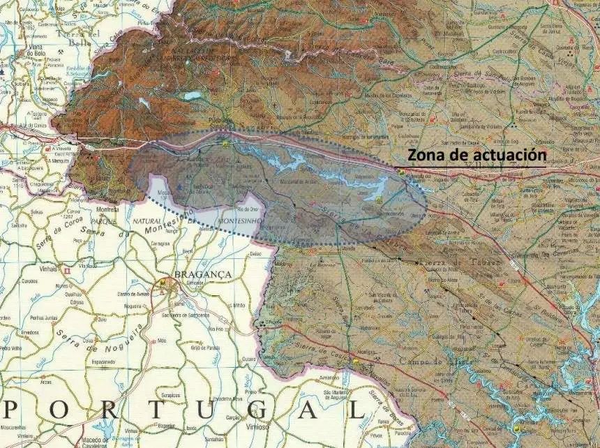 señalizacion de la sierra de la culebra