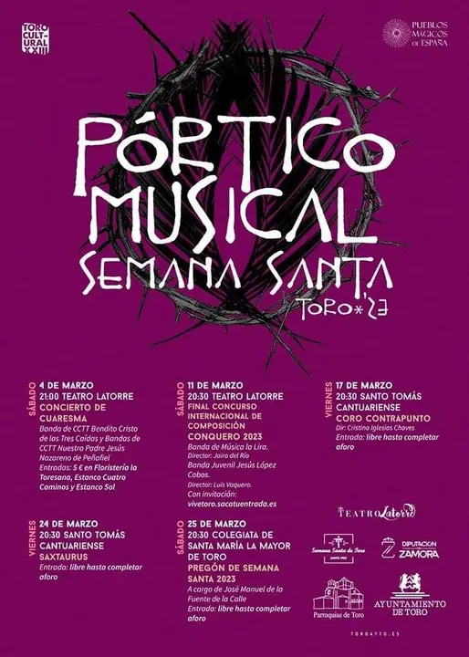 Pórtico Musical SS Toro 2023