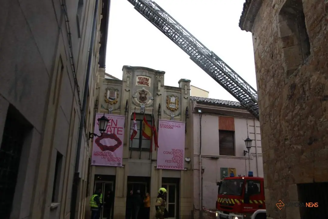 Simulacro de incendios en el Teatro Principal_6