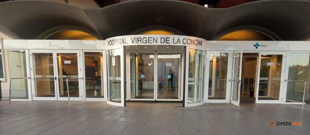 Acceso al hospital Virgen de la Concha