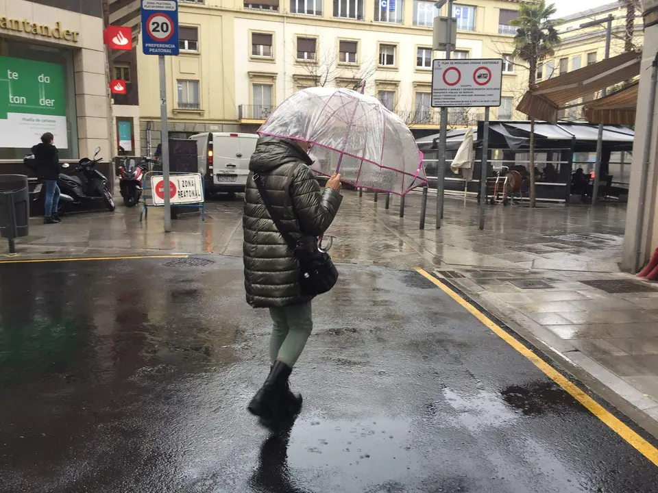 Lluvia en Zamora
