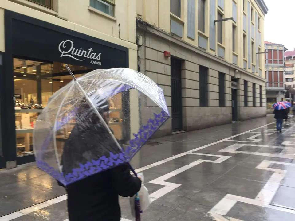 Lluvia en Zamora