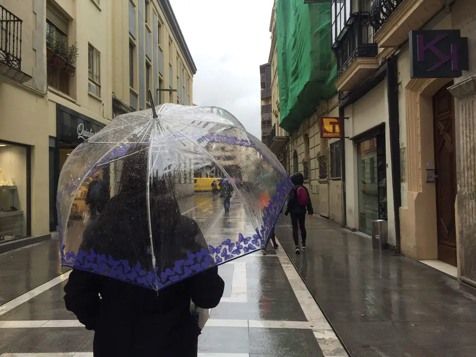 Lluvia en Zamora