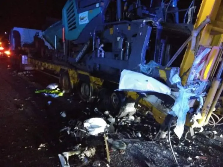 Fotografía de archivo del accidente del 25 de septiembre de 2019
