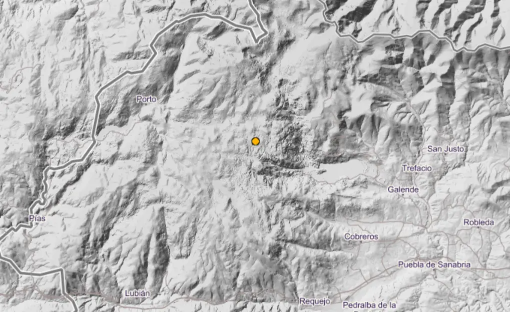 Terremoto en Porto de Sanabria